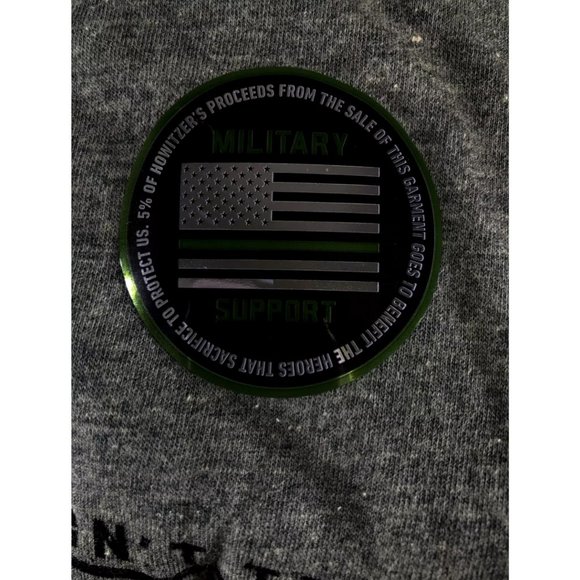 Howitzer Style Men's T-Shirt SNAKE SCREAM Gray Mil - Picture 10 of 10